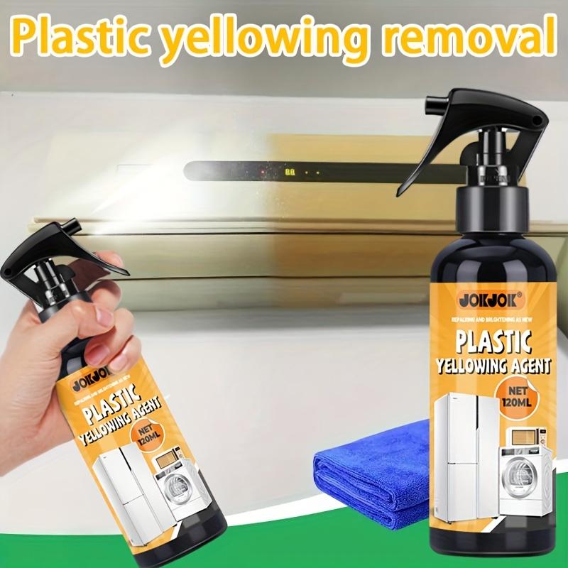 Plastic Yellowing Spray,Air Conditione Pane Repair Liquid,Oxidized Lampshad Restorer,Home Maintenanc Tool,Durable Plastic Bottle