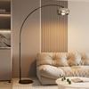 Minimalist Italian-Style Fishing Floor Lamp: Modern Luxury Bedside & Living Room Lighting