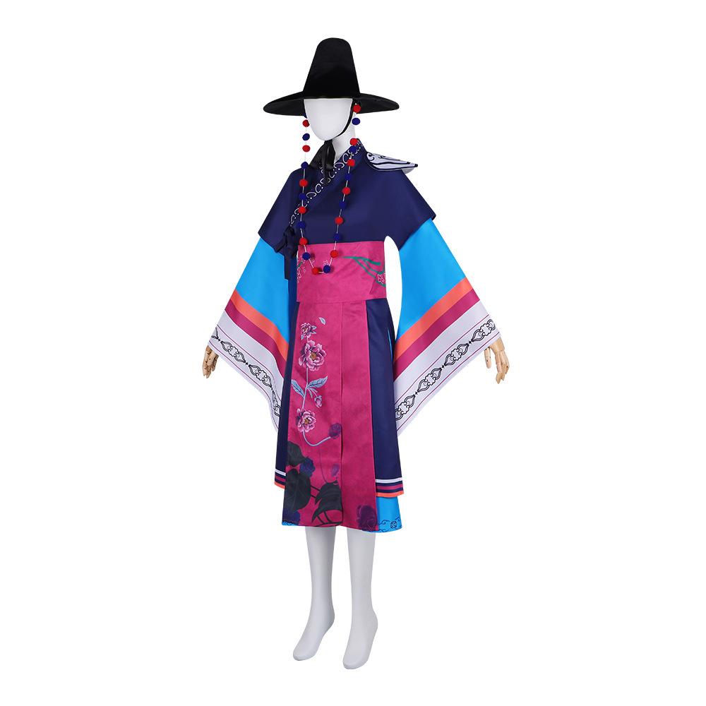 Cosplay-pop witch-hunting girl group cos suit, Hallyu ancestor big hat Celine cosplay stage performance suit