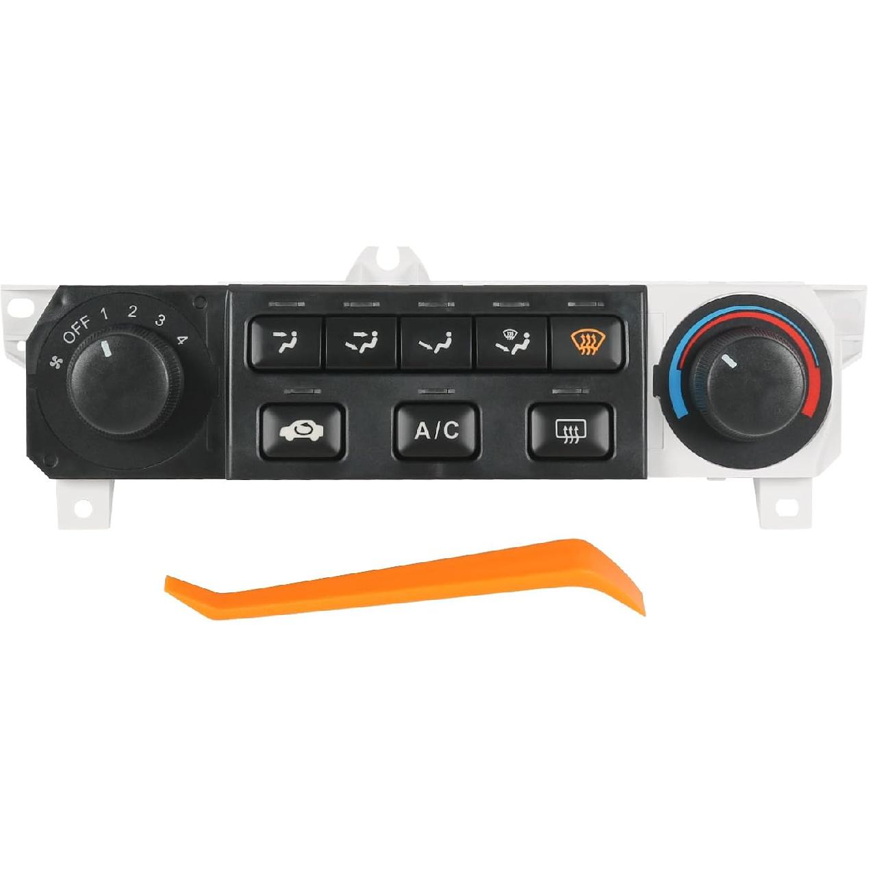 

A/C Heater Climate Control Module Compatible with 1998-2000 Honda Accord 1998-2004 Honda Odyssey Replace# 599-268, 79600-S84-A01ZA 1998-2000