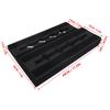 TOPINCN Lightweight EVA Effect Guitar Holds 6 to 10 Black Pedal Guitar Effect Pedal Storage Case Board, Pedalboard, Non-Slip, Pedals, Box, Accessory,