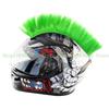 652F Cosplay Styling Hair Patches Hairpiece Universal Motorcycle Scooter Helmet Hair Motorbike Helmet Stickers