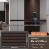 3D Waterproof Self-Adhesive Grille Wall Sticker – Moisture-Proof Stereo Imitation Wall Panel Wallpaper