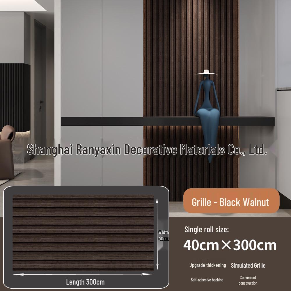 3D Waterproof Self-Adhesive Grille Wall Sticker – Moisture-Proof Stereo Imitation Wall Panel Wallpaper