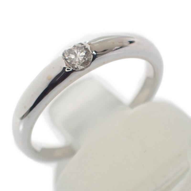 no brand  #12(JP Size) ring K18 white gold Women