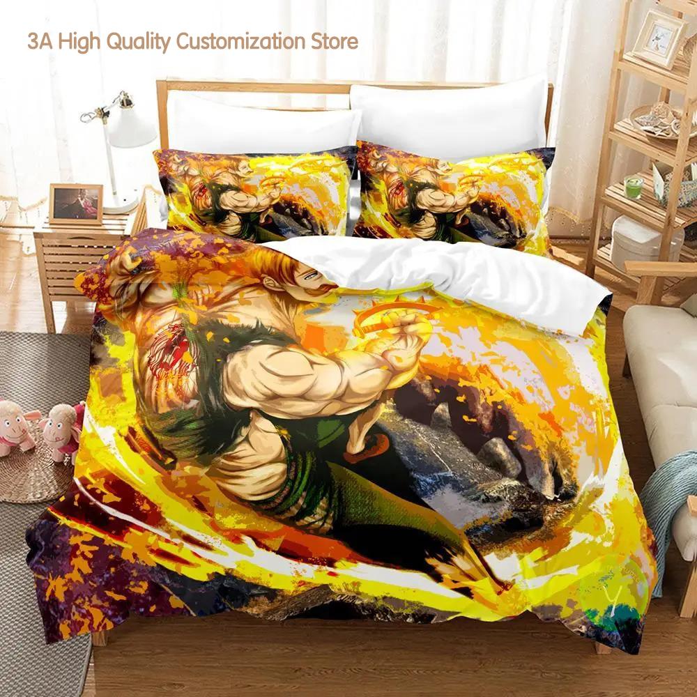 Escanor The Seven Deadly Sins Bedding Set Single Twin Full Queen King Size Bed Set Adult Boys Bedroom Duvetcover Sets 3D Anime