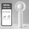 2025 USB Rechargeable Handheld Mini Fan 3-Speed Portable for Outdoor Office Desk Travel Summer
