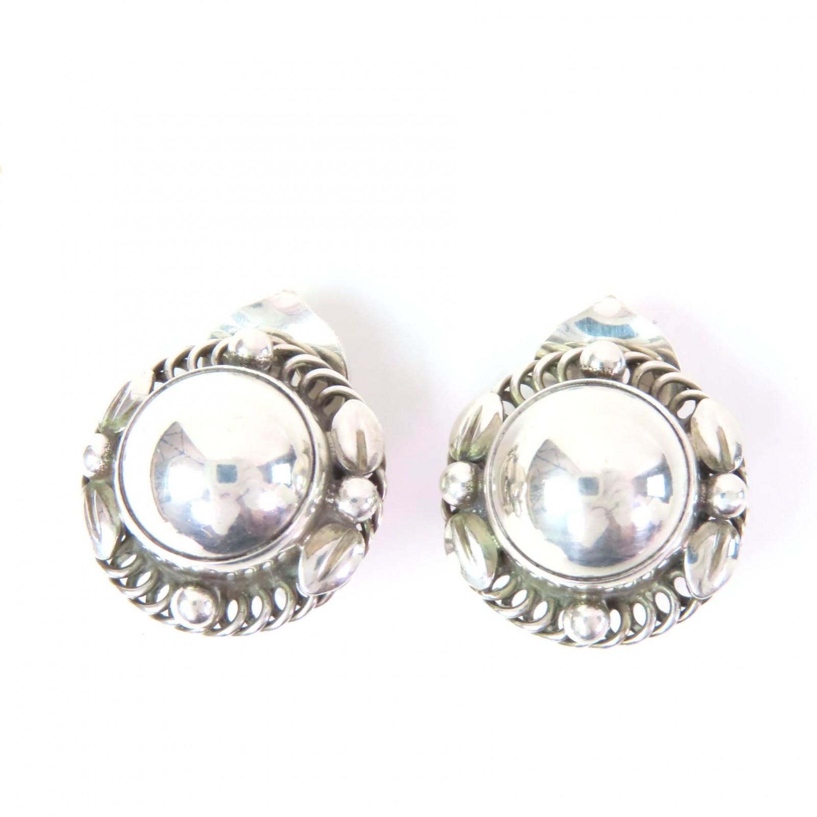 

Great Georg Jensen Earring Silver SV925 Women 39B Used