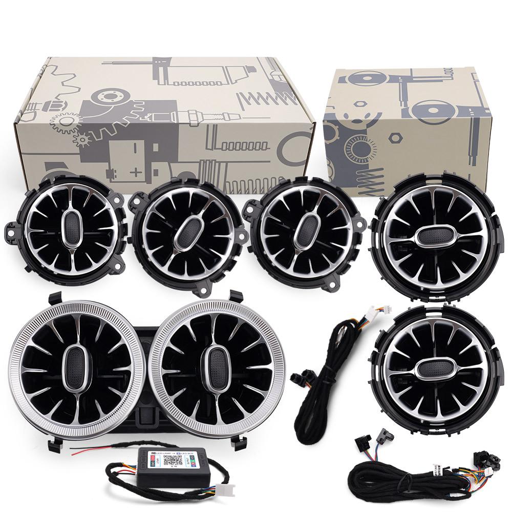 For Mercedes Benz Accessories W177 A-Class CLA W118 CLA W118 Air Vents Car Decoration Ambient App Control Air Conditioning Light