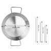 Removable Spikes Vertical Skewer Grill Set Stainless Steel Skewer Grill Set  Outdoor Garden