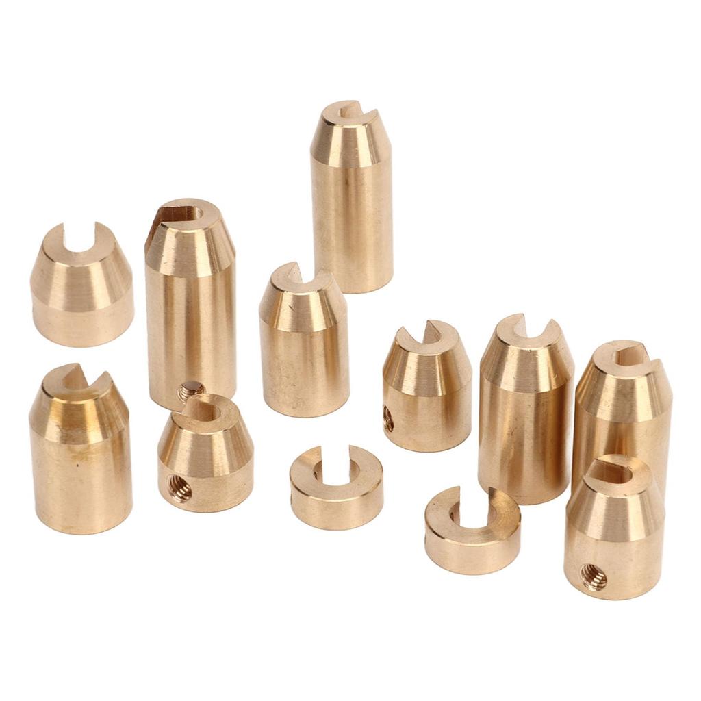 Motorcycle Spoke Wheel Weights, Wheel Spoke Balance Refills Super Moto Dual Sports Brass Wheel Spoke Balance Weight Refill (12 Pcs)