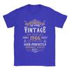 60th Birthday Vintage 1966 Unisex Myth Legend Retro Birthday Gift T Shirts Unisex Pure Cotton Amazing TShirt Crew Neck Tee Shirt