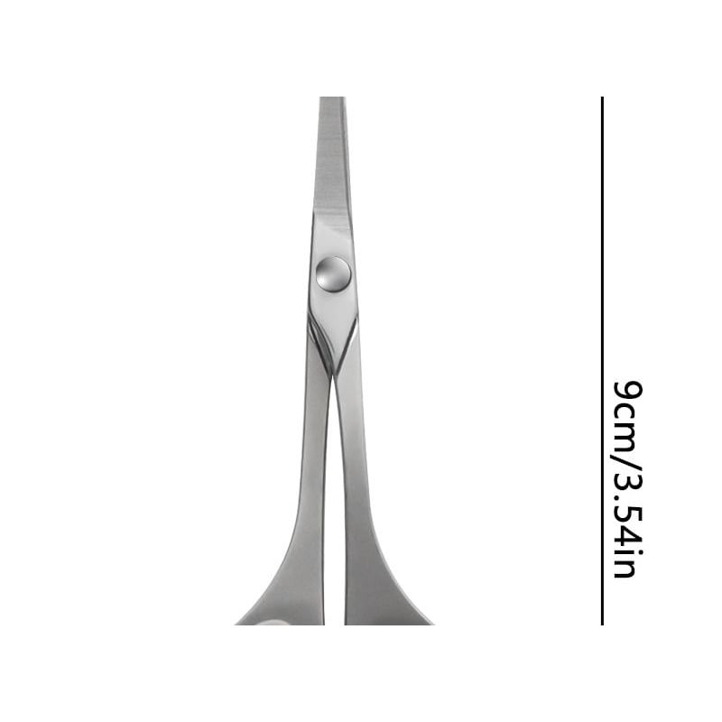 Coolkiss - Stainless Steel Nose Hair Trimmer Scissors