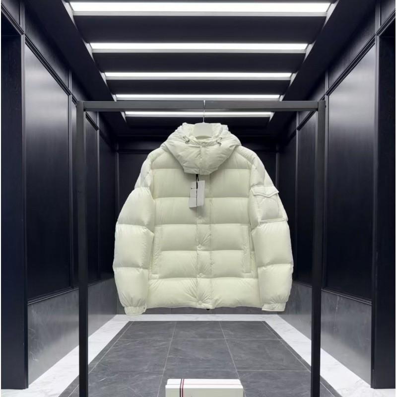 Unisex Premium Down Jacket 90% White Duck 250-300g Fill 600FP Windproof Hooded Parka Winter Daily Wear