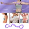 Multi-Level Resistance Elastic Fitness Bands for Men and Women Ideal for Yoga Pilates Strength Training Physical Therapy