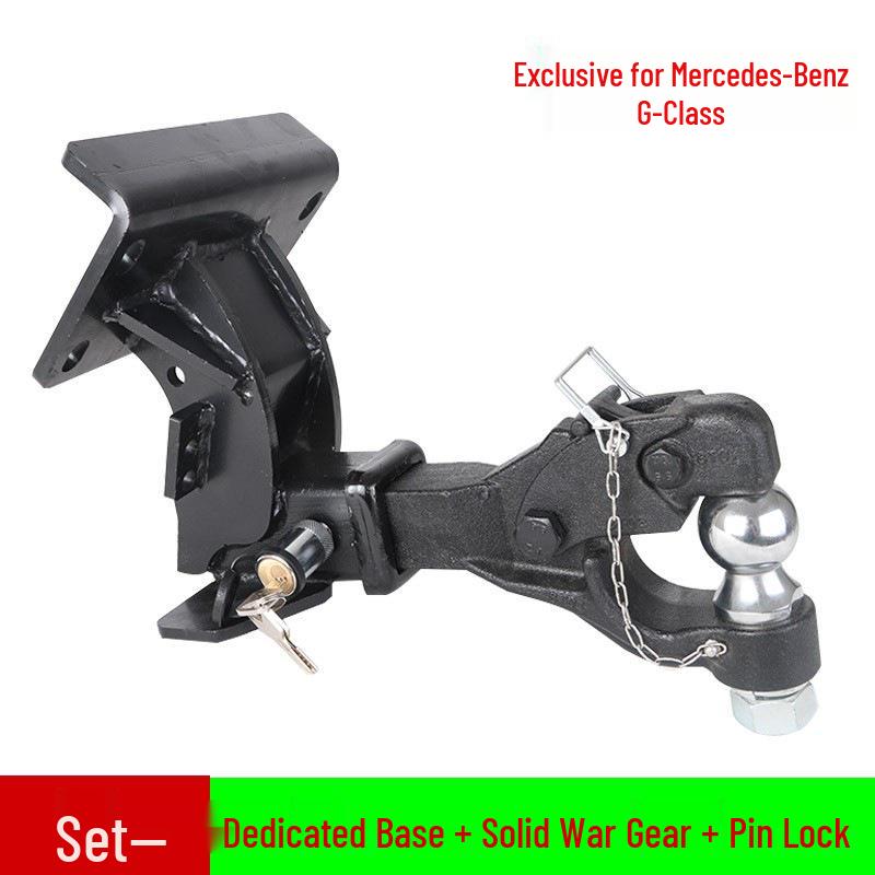 Compatible Tow Hook Support for 19 Mercedes-Benz G-Class Models, Including G500, G63, G350, W463 - Modified Trailer Hitch.