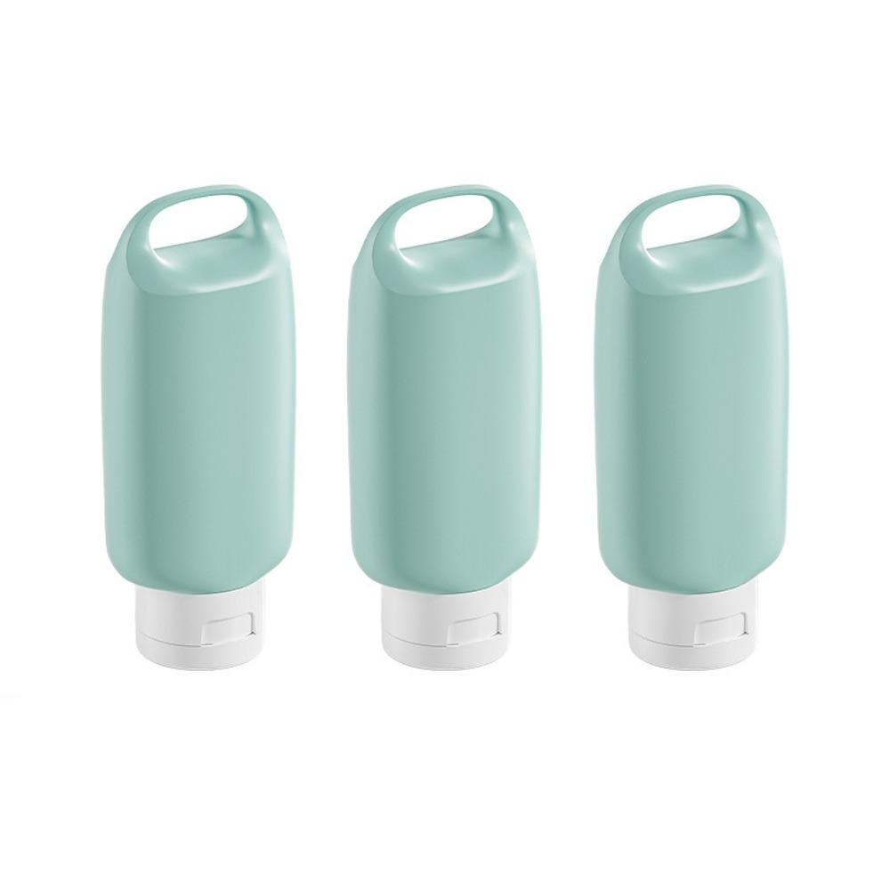 3Pcs/Set 60/100ml Lotion Container Empty Bottle Squeeze Tube Portable Travel Refillable Bottle