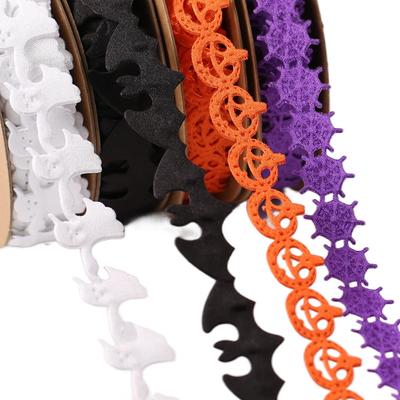 Ghost, Bat, Halloween Dress Up, Halloween Decoration, Ghost Festival, Ribbon, Ultrasonic Embossing, Ribbon Packaging