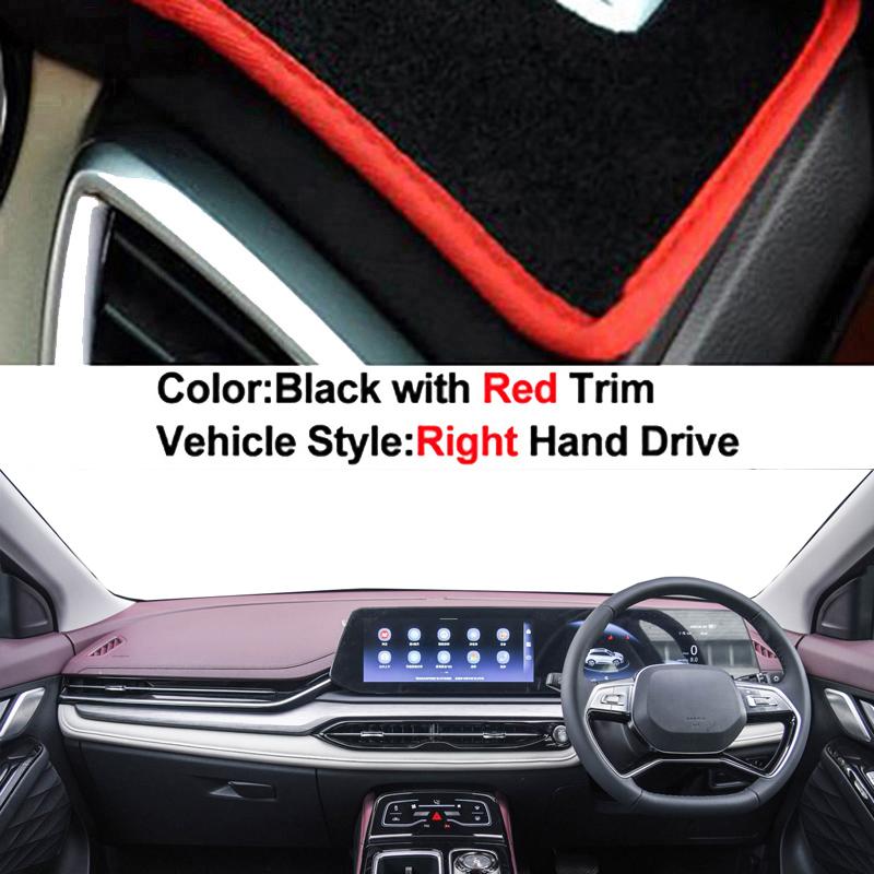 Car Dashboard Cover For JAC JS6 /JAC Sehol QX 2026-2026 Center Console Protector Carpet Dashmat Sun-shade Accessories