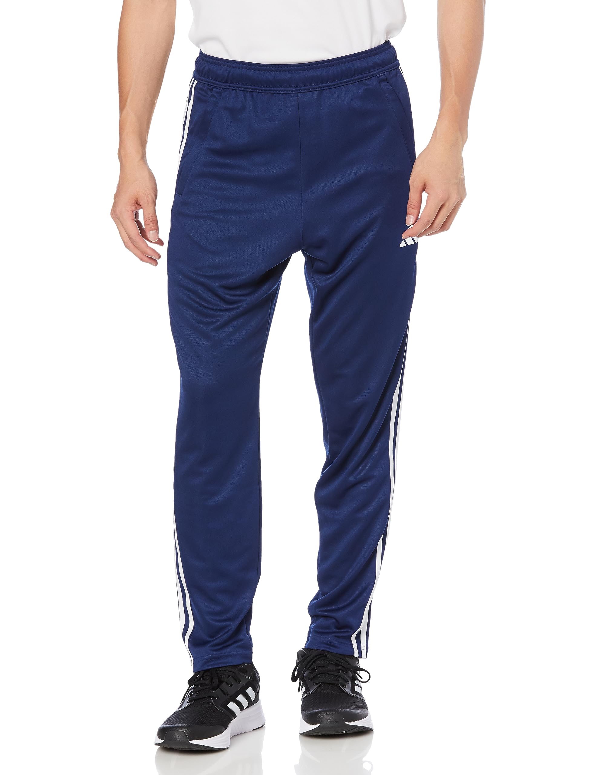 

Adidas Train Essentials Dark Size 3-Stripes Sweatpants, Men s BXJ24, Blue/White (IB8169), J/2XL