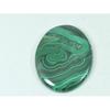 29X37X04MM Natural Green Malachite Oval Shape Cabochon Loose Gemstone 64Cts. G-255