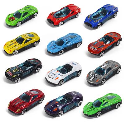 Dárek Slitinový Model Auta Závodní Hračka Auto Dárek Auto Mini Smyk Ozdoba Chlapec
