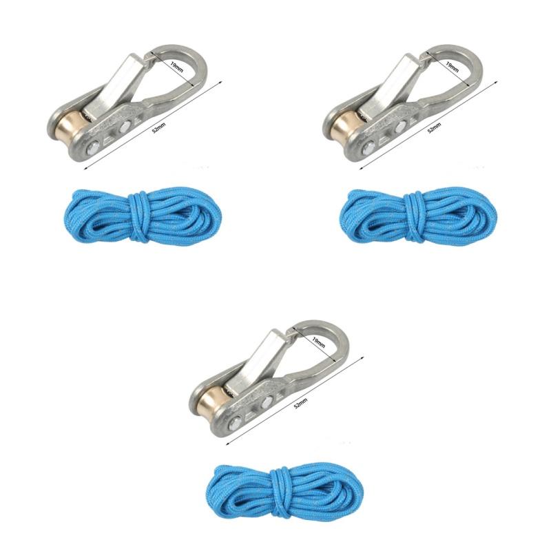 Seilspannwerkzeug Spannvorrichtung Robuster Einziehbarer Spanngurt Seilspanner Für Campingplane Hängematte Bootfahren Outdoor-Ausrüstung