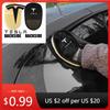 Autoaufkleber Auto Reinigungs Schwamm Handschuh Fahrzeug Emblem Polieren Waschhandschuhe Mikrofaser Waschen Für Tesla Model 3 Modell