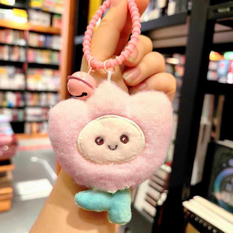 

1 шт. модный милый кавайный креативный брелок плюшевый тюльпан кулон мультяшная сумка украшение