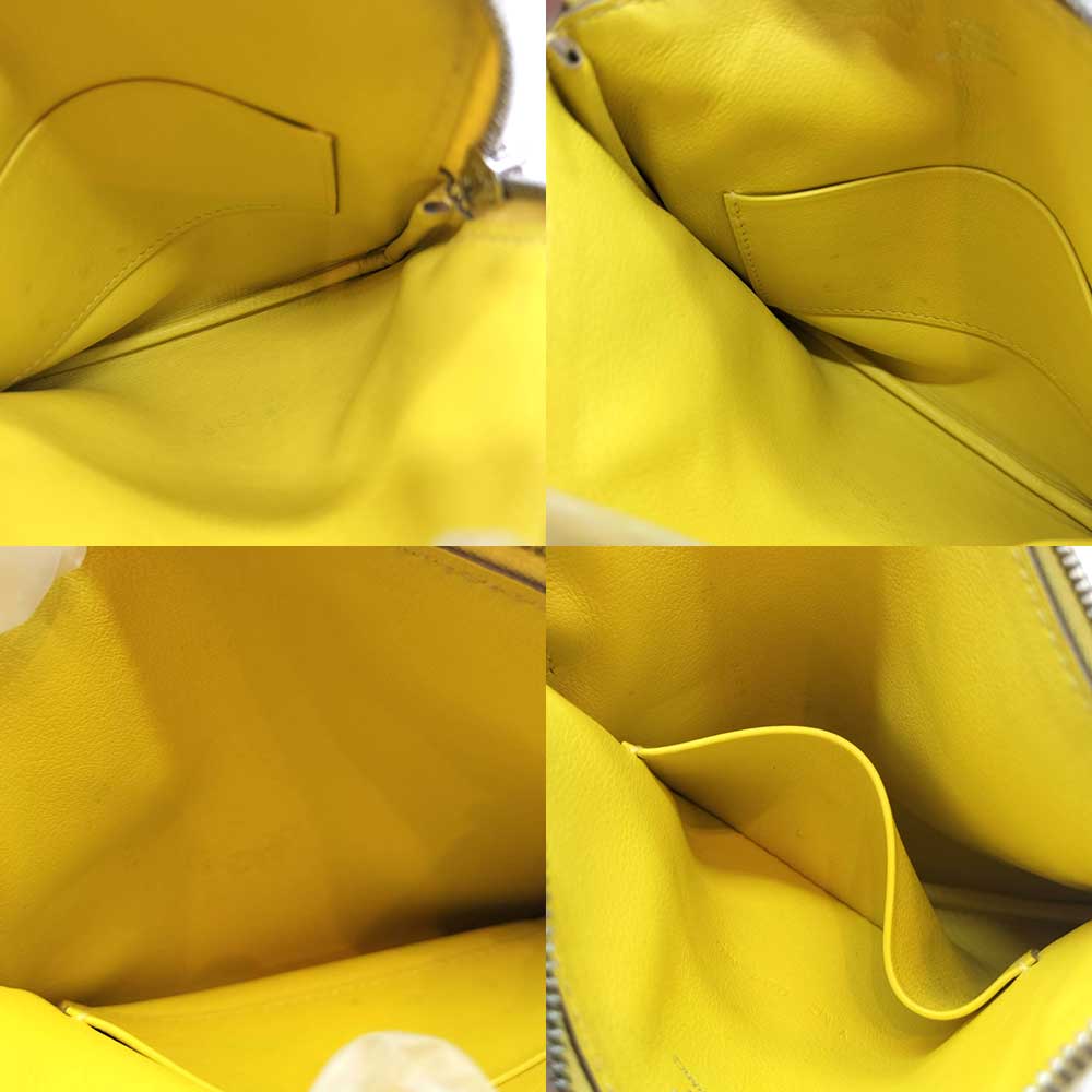 Used HERMES boyfriend pocketPouch leather Women