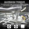 13Pcs Chrome Vanadium Hex Socket Adapter Set 1/4 3/8 1/2 Drive H2-H14 For Electric Wrench Repair Tools