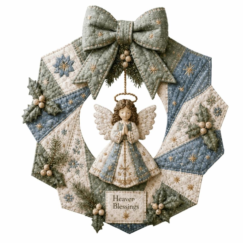 Pre-Cut Fabric Strips Fabric Poke Wreath DIY Kit Christmas Wreath Making Set Beginner-Friendly