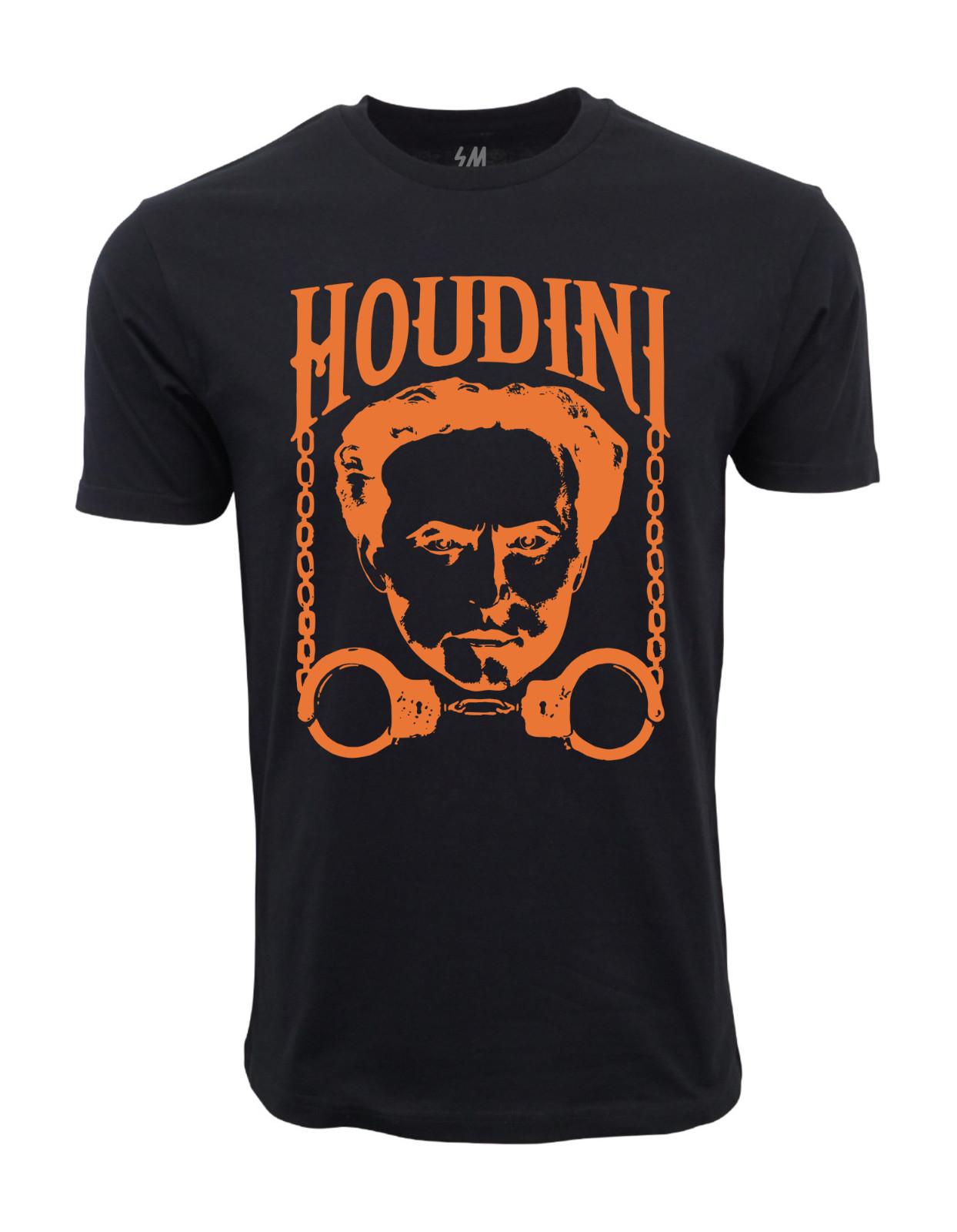 Harry Houdini Graphic T shirt Black L