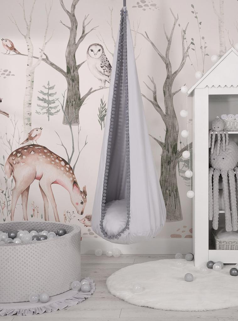 My Sweet Baby Hanging Swing Hammock Cocoon - Gray