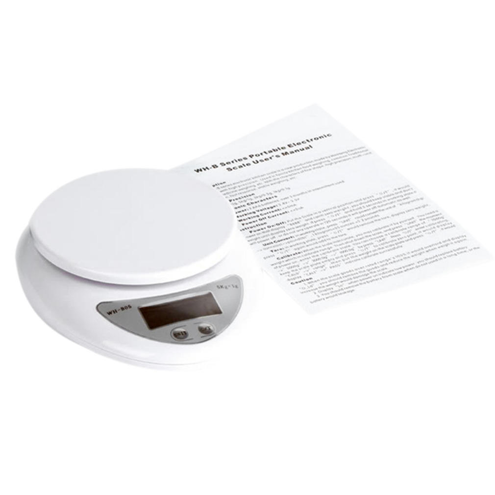 5kg/1g Portable Digital Scale LED Electronic Scales Postal Food Balance Measuring Weight