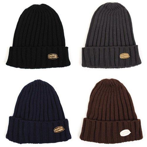 Yunibeosyeolkemiseuteuli Metal Logo Beanie