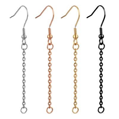 Confezione da 20 Monachelle Pendenti per Creazione di Gioielli Fai da Te Set di Estensori a Catena Regolabili per Creazione di Gioielli Catene di Estensione