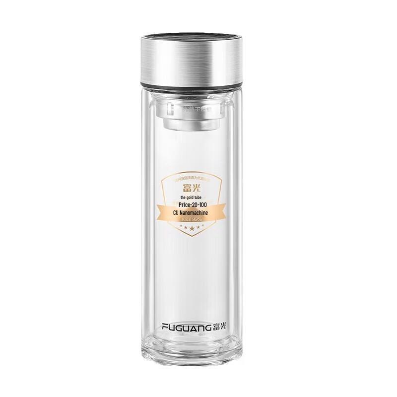 Fuguang Mingyi Portable Glass Tea Infuser Bottle