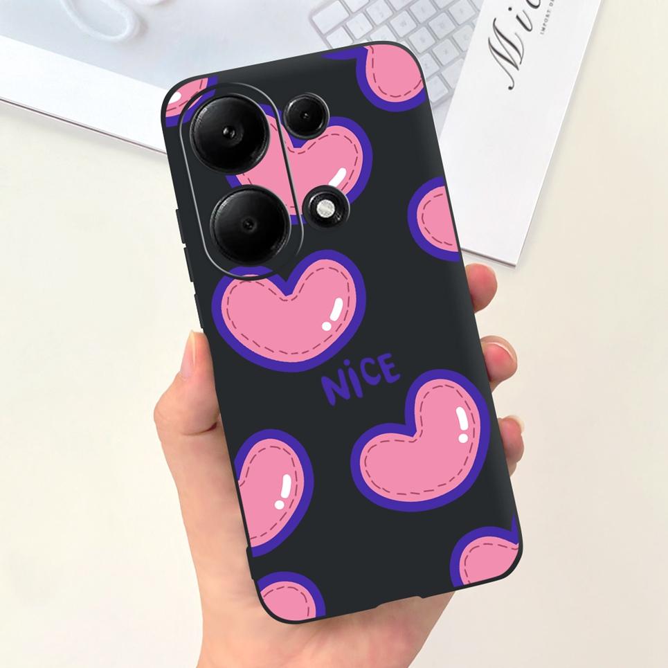 For Xiaomi Redmi Note 13 Pro 4G 5G Case Redmi Note 13 Pro Plus Note13 4G Cover Funda Coque Luxury Silicone Soft TPU Phone Mask