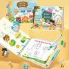 Children Busy Book Matching Number & Letter Games Animals Vehicles Dinosaurs Stickers Interactive Learning Activity Book TMZ