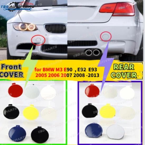 Voor en Achter Bumper Trekhaak Kap Voor BMW M3 E92 Coupe E93 Cabrio 2007-2013