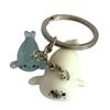 Portachiavi Cartoon Luminoso Versatile Per Borse Zaini E Accessori Personali Portachiavi Ciondolo Leoni Marini 3D