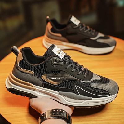 2024 Lente Heren Hardlopen Sport Rust Ademend Mesh Gezicht Studenten Toerisme Schoenen Veelzijdig