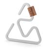 3 Pcs Outdoor Stainless Steel Hook Triangular Hanger Safety Clip Anti Slide Multifunctional for Camping Hiking L