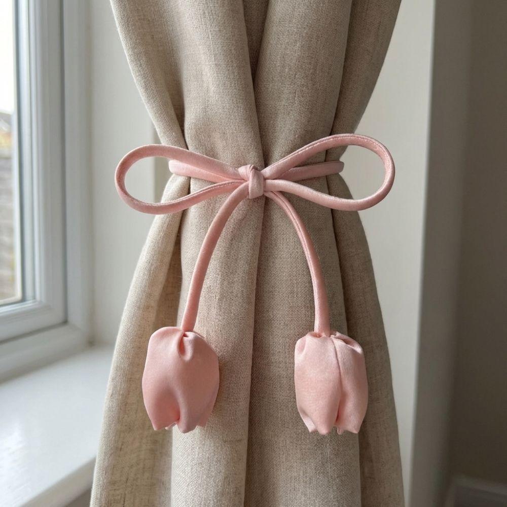 Adjustable Ropes Tulip Curtain Straps Portable Vintage Decorative Ribbons Multi-purpose Curtain Binding Home Decoration