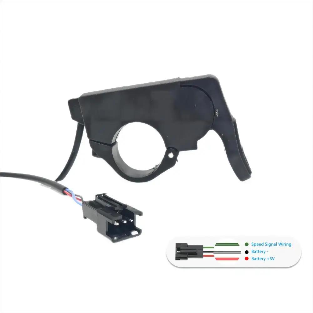 Electric bicycle throttle speed control handle 130X 140X thumb throttle scooter electric vehicle universal throttle