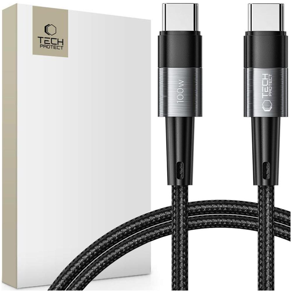 Tech-Protect Ultraboost Type-C Cable Pd100W/5A 100Cm Grey