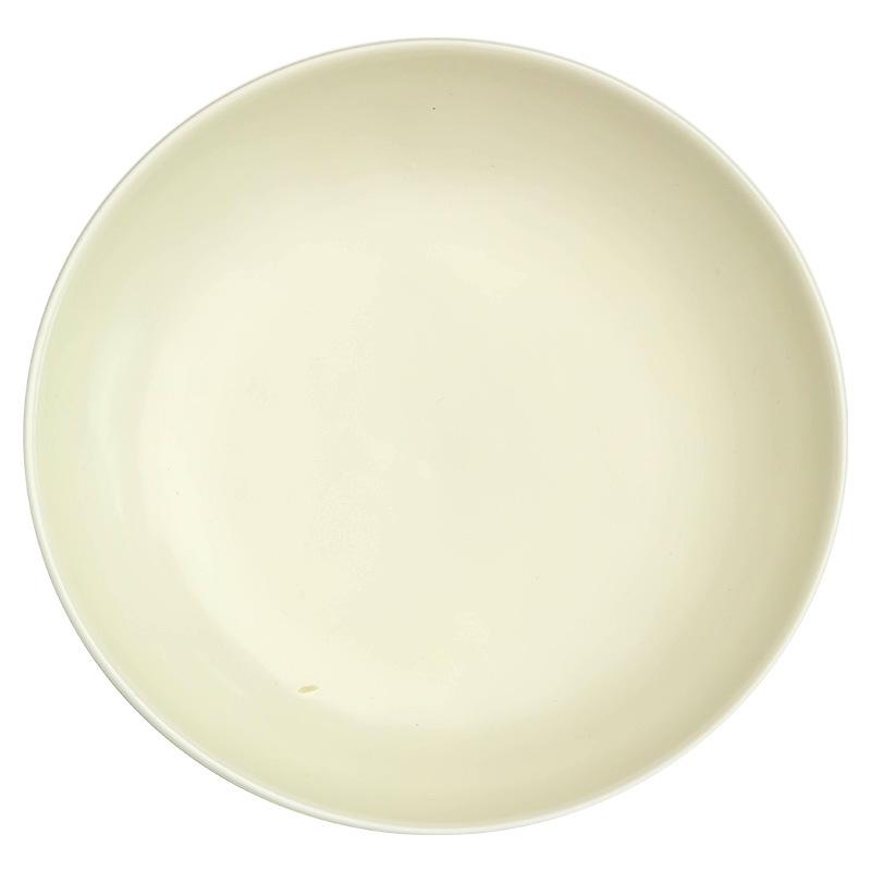 Simple Wind Disc Cream Wind Household Ceramic Dessert Plate Solid Color Small Fresh Dessert Plate Breakfast Plate, Slight Flaw