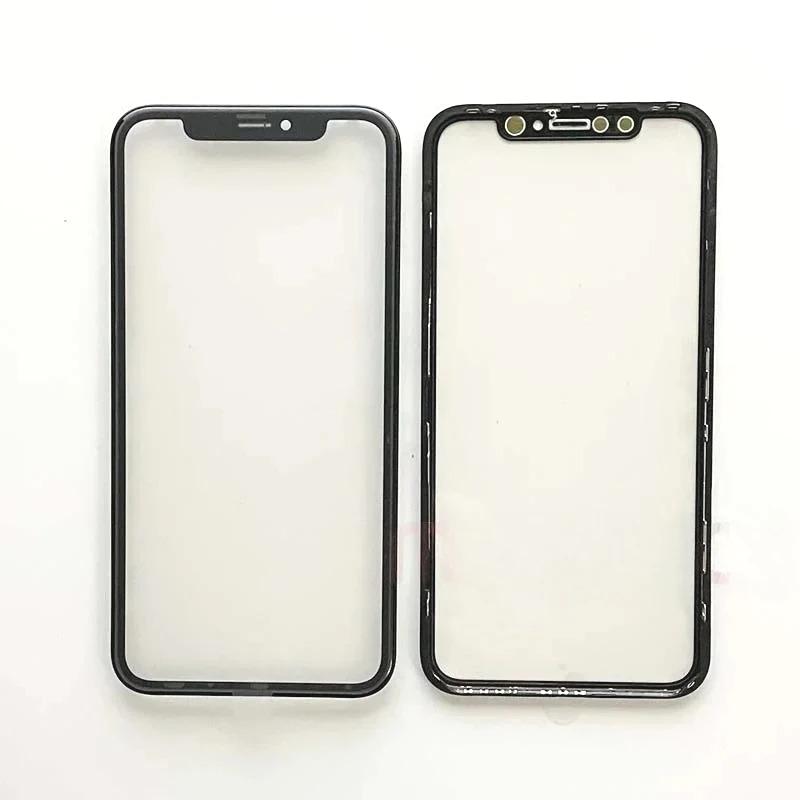 5pcs Grade A+ Front Screen Outer Glass With OCA For iPhone X XS MAX XR 11 Pro Max 12mini 12 Pro max 13 14 Plus 15 Phone Repair