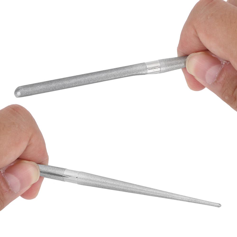 Pen Shape Kitchen Accessories Multi Purpose For Fishhook Knife Diamond Plated Carbon Steel 1 Piece